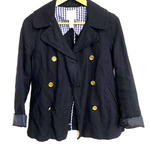 J. Crew navy cotton jacket